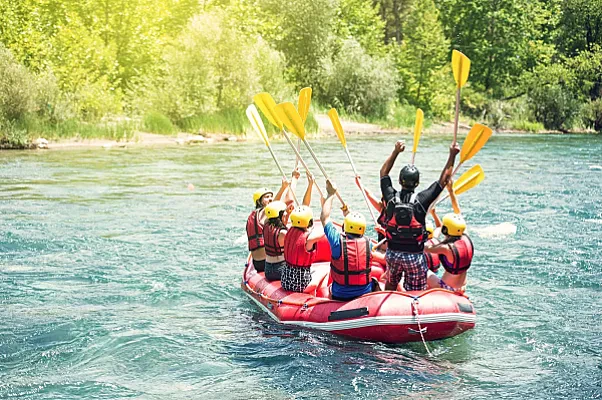 Wildwasser Raften - mach die Salzach unsicher